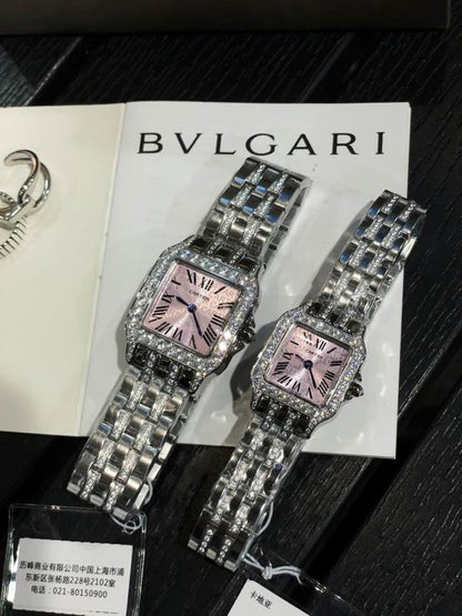Luxury Square Diamond Watch