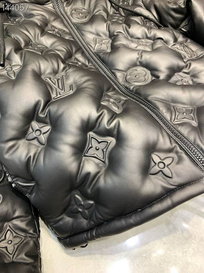 Luxury Black Puffer Jacket